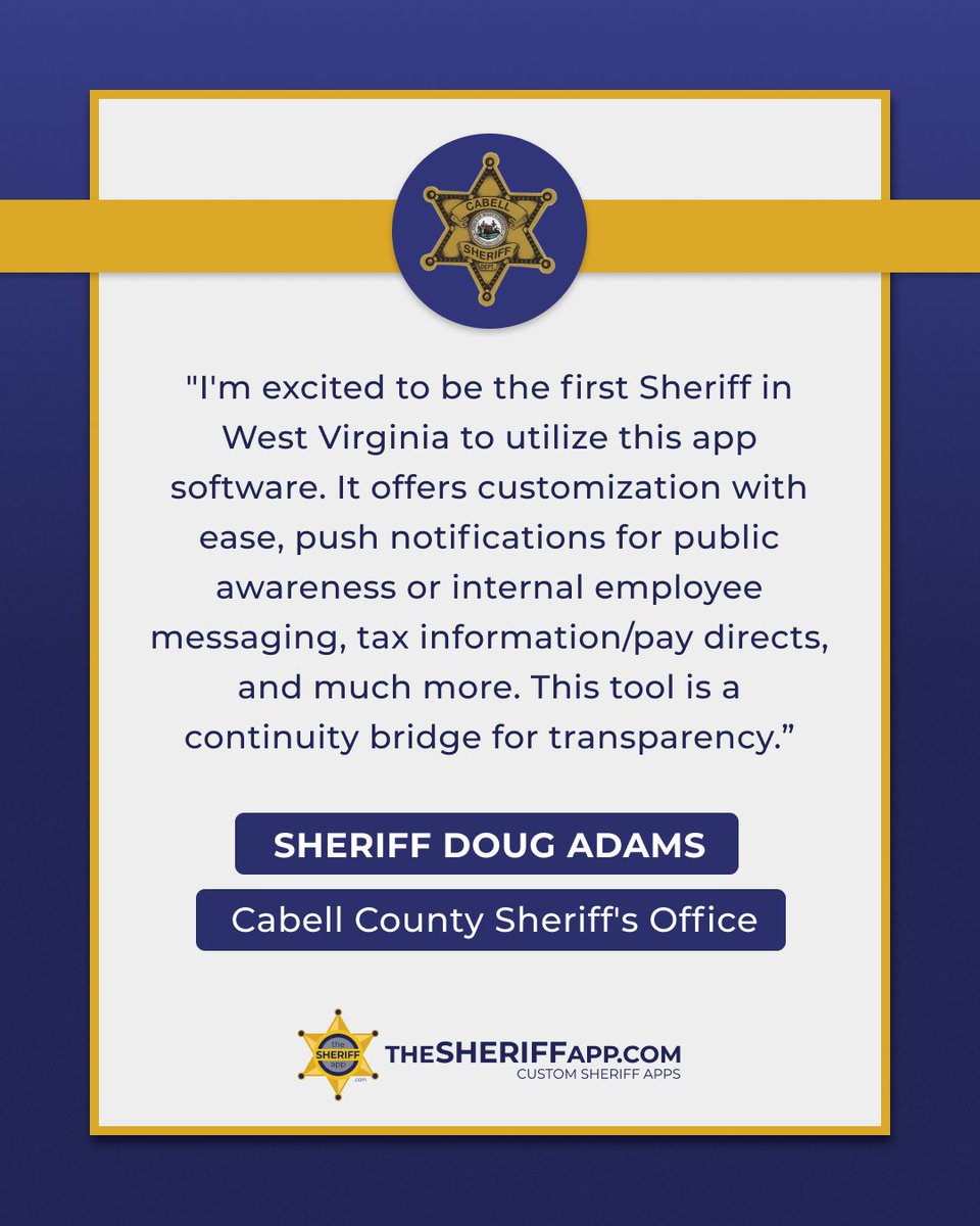 As Sheriff Doug Adams shares, effective communication bridges transparency and trust.

Learn how hubs.ly/Q041Dq3g0 can help strengthen your communication strategy.