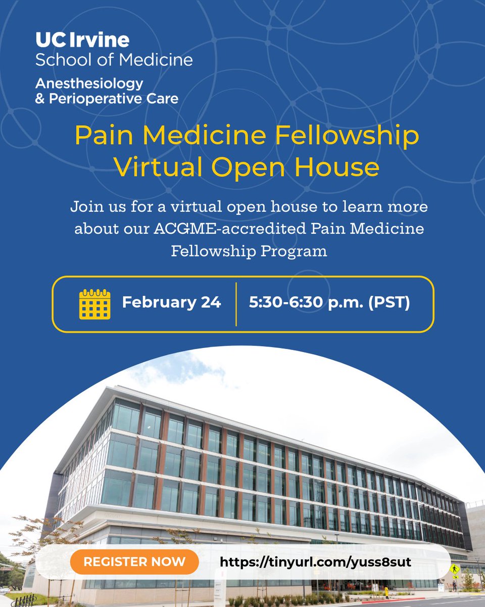 UC Irvine Anesthesiology & Perioperative Care tweet media