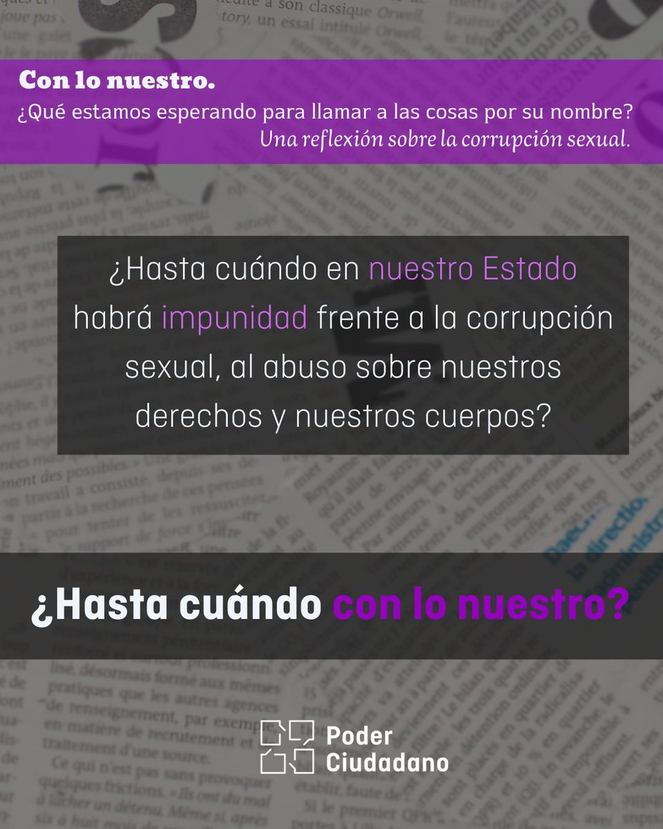 Fundación Poder Ciudadano tweet media