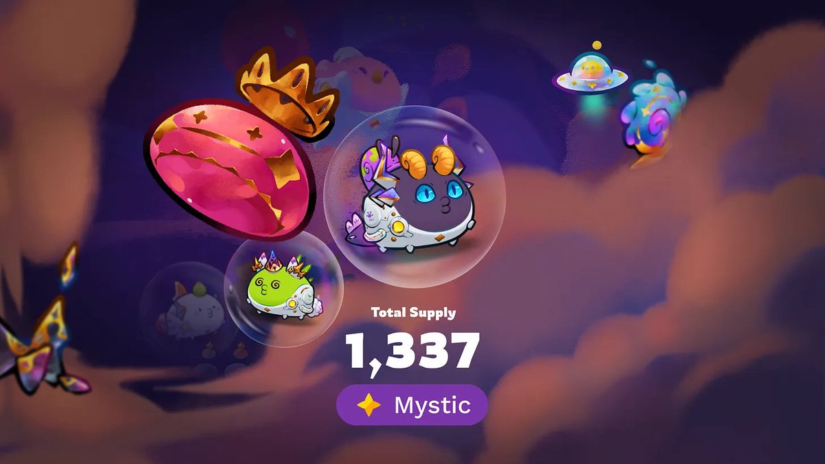 Why Collectible axies are heating up...

Fortune Slips: Only earned through collectibles. More slips = better quest rerolls, higher Bounty Board placement, and more AXS.

Axie Score: Key for the upcoming bAXS airdrop. As of today, a Mystic can grant up to 165k+ score instantly.