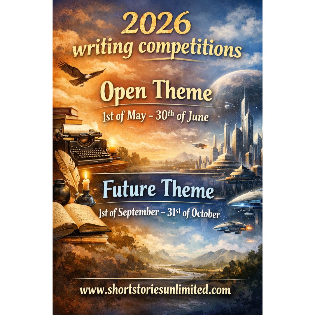 SSUwriters's tweet photo. Happy New Year everyone. Our short story and poetry competitions are back for 2026. For all the details visit https://t.co/SHc3SdRbnh

#writingcommunity #writingcompetition #poetrycompetition #shortstory https://t.co/ZRtpIs0ety