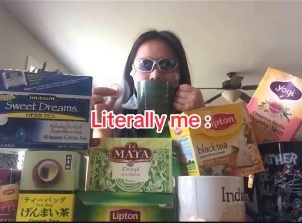 whotfisjovana's tweet image. i love tea both herbal n verbal