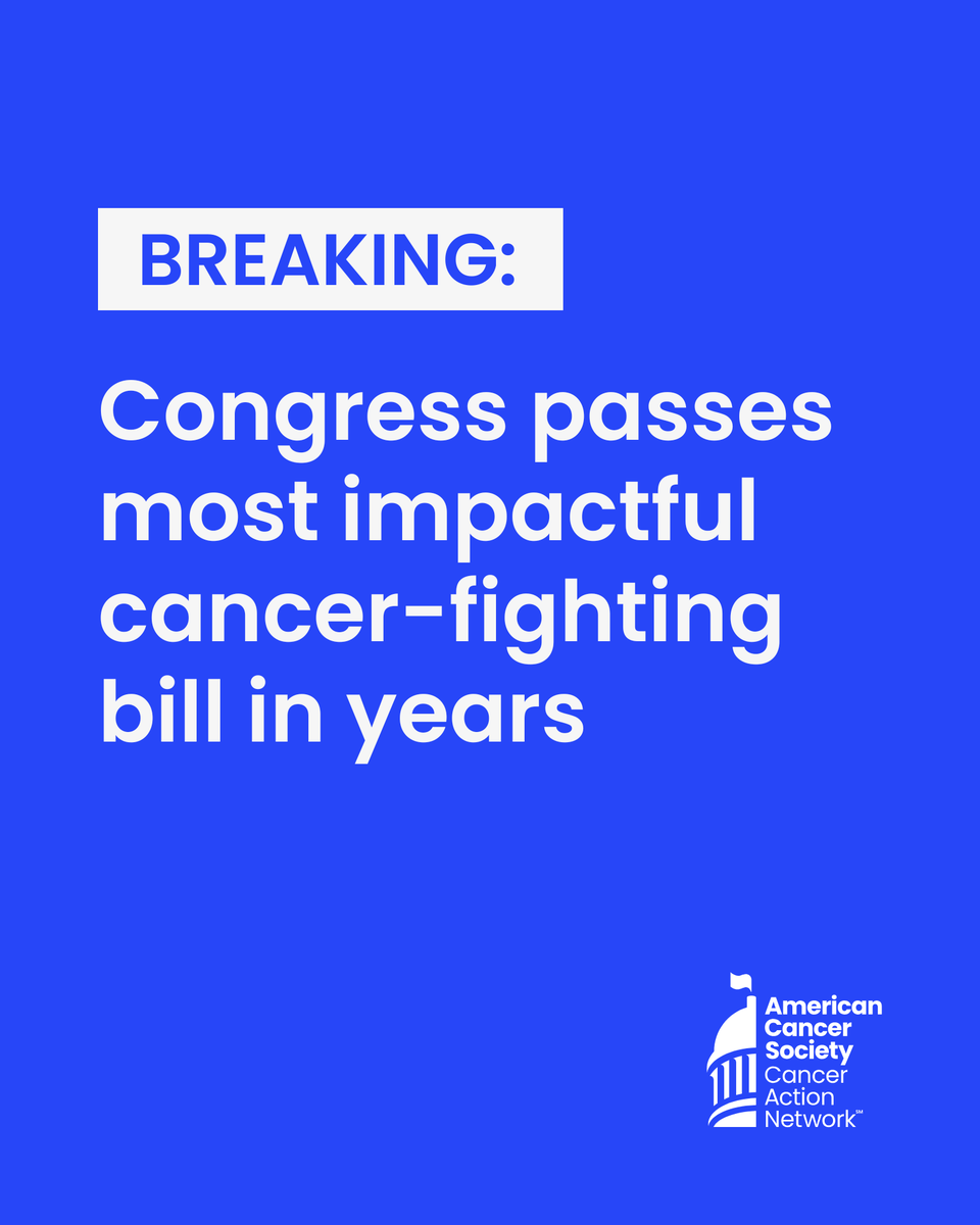 American Cancer Society Cancer Action Network tweet media