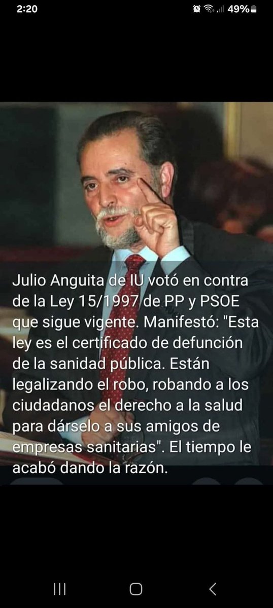 nefeerr's tweet image. Necesitamos una sanidad 100% pública y de calidad. No ir privatizandola poco a poco tal como quiere la derecha.