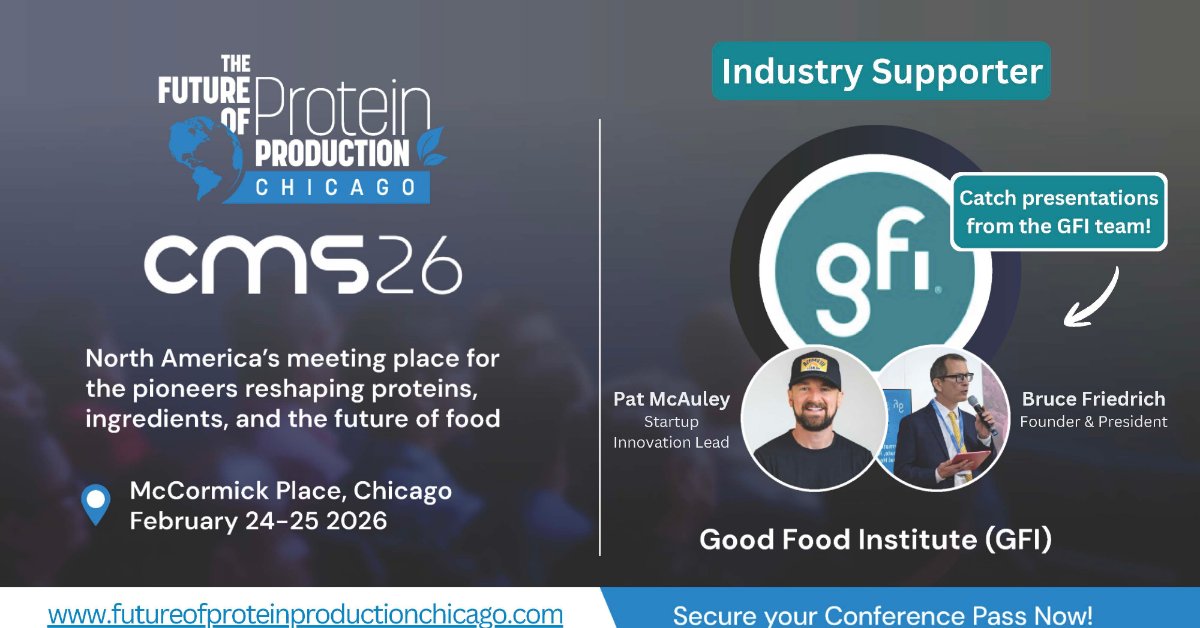 The Good Food Institute tweet media