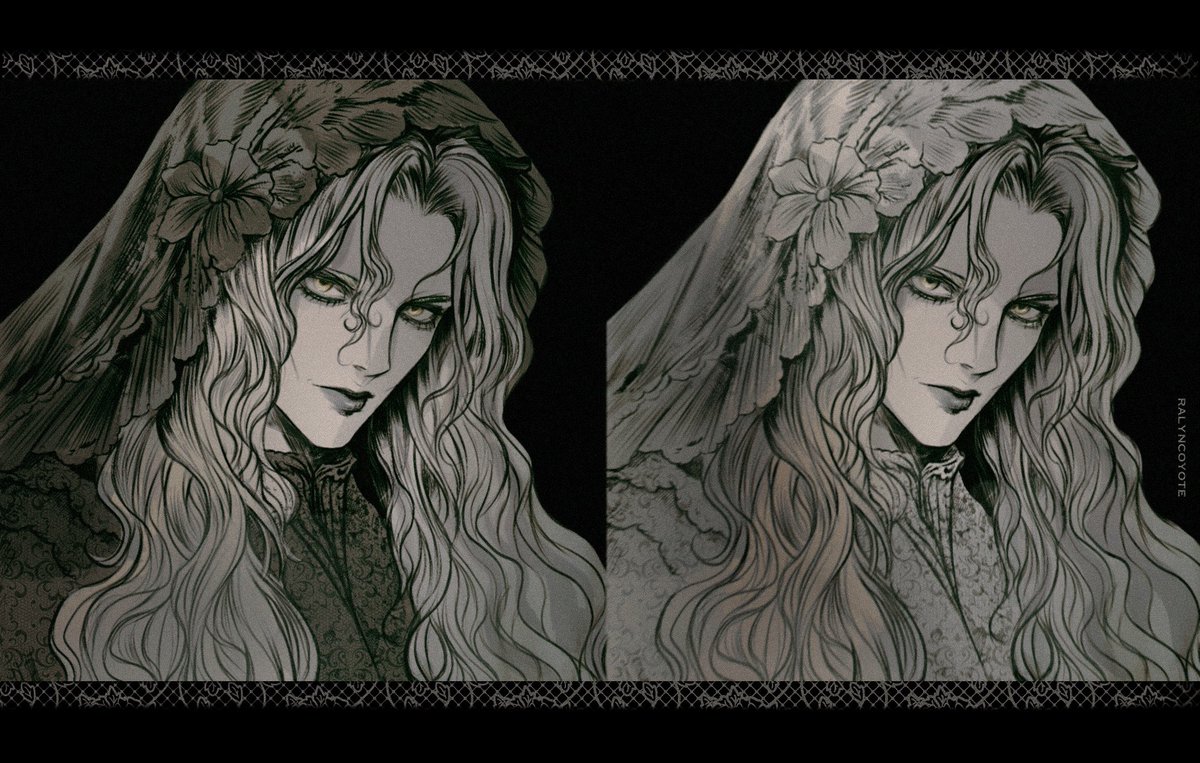 Widow/bride
#Castlevania #Alucard