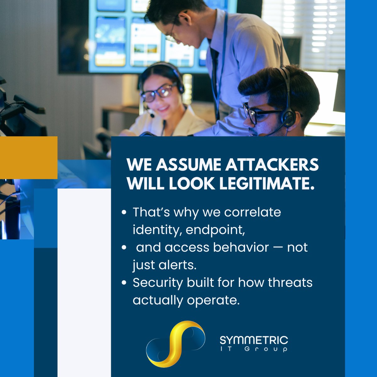 Modern cyberattacks don’t break in — they blend in.

No alerts.
No malware.
Everything looks normal.
That’s exactly why they work.
Security today requires context, not just alerts. 🔐