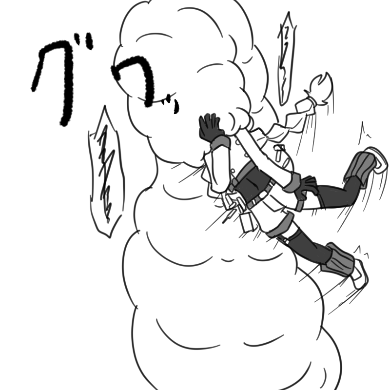 そのまま喰い付かれ、なす術なく強引に振り回され呑み込まれ・・・
ギチギチ身体を圧し潰し、容赦なく時間をかけて消化してくる肉の牢獄へご招待。 