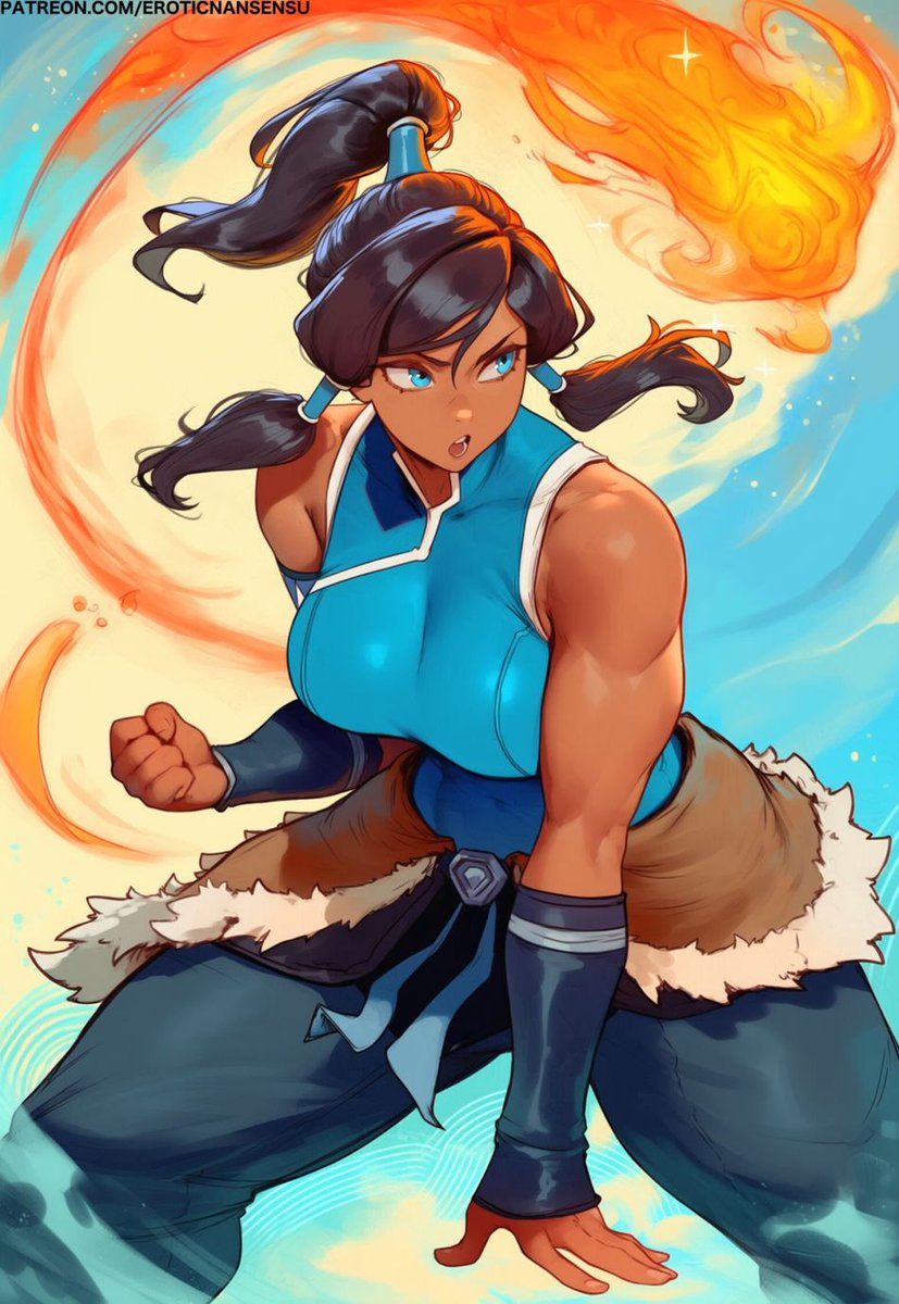 JustNansensu2's tweet photo. Korra comm that I had never ended up posting. https://t.co/wZZWiBNrJe