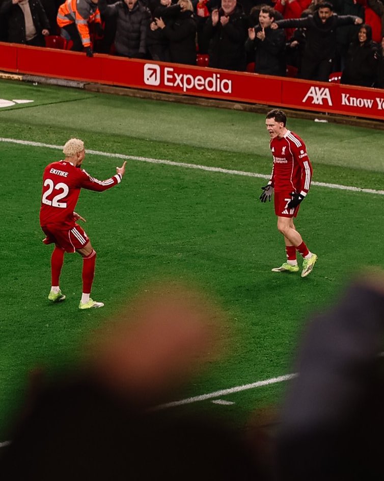 So blessed we signed Ekitike and Wirtz in the same window. 

Telepathic connection. 🔗