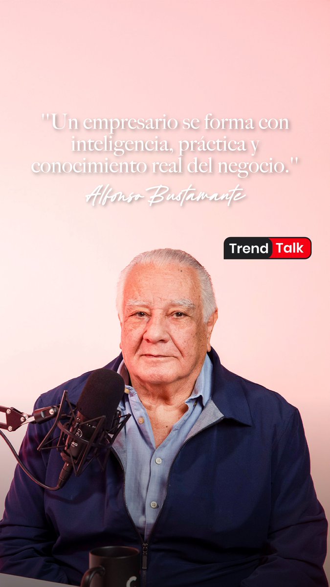 Alfonso Bustamante comparte que no importa el giro: el liderazgo se construye con inteligencia, preparación práctica y la disposición de conocer el negocio desde la base. 

Descubre el clip completo en nuestro podcast «TrendTalk» y síguenos en Facebook, YouTube y Spotify.