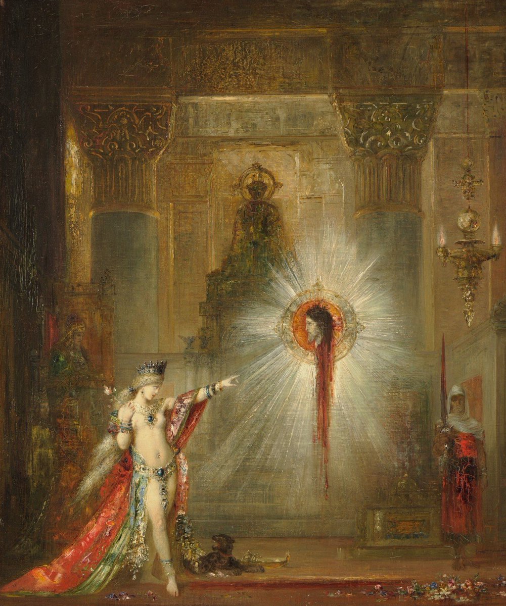 _ArtMuseum's tweet image. The Apparition, by Gustave Moreau (1826-1898)