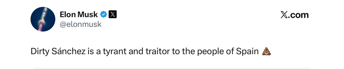 Ser insultado por un neonazi como Elon Musk es un honor al alcance de muy pocos

Pedro Sánchez, al anunciar la intención de proteger a los menores de 16 años de la colonización digital que ejercen redes como X, no ha tocado una empresa: ha tocado un dogma. Y los dogmas, en el