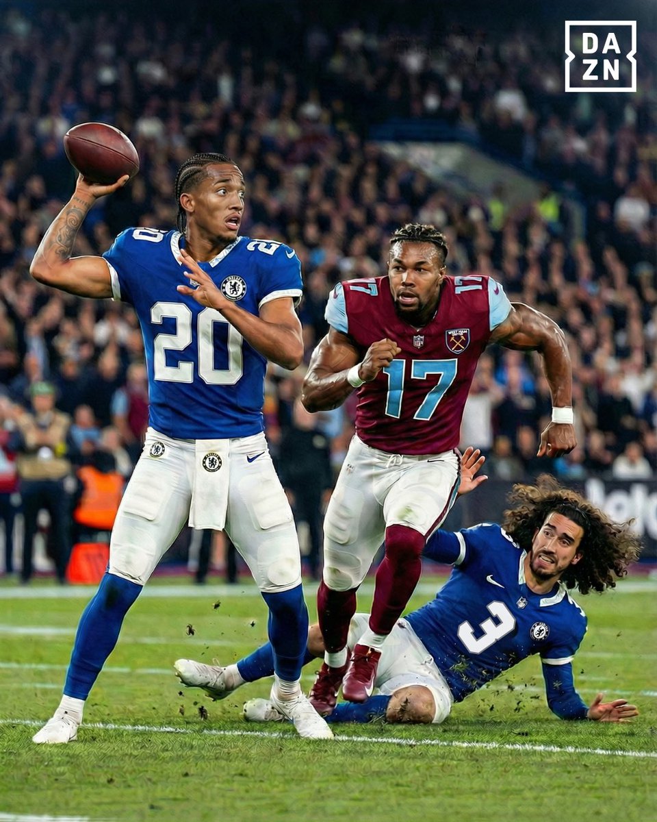 Adama Traoré vs João Pedro and Marc Cucurella - NFL Style 😂

Super Bowl is this Sunday 🙌