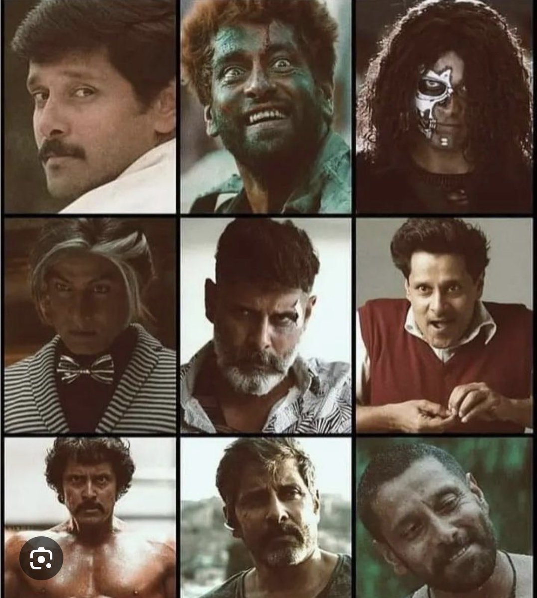 NK90108009's tweet photo. Show any actors from North India who is more versatile than #ChiyaanVikram 
I will not delete my account, because you cant find anyone from North india 🔥 https://t.co/Xw44TIJUFn