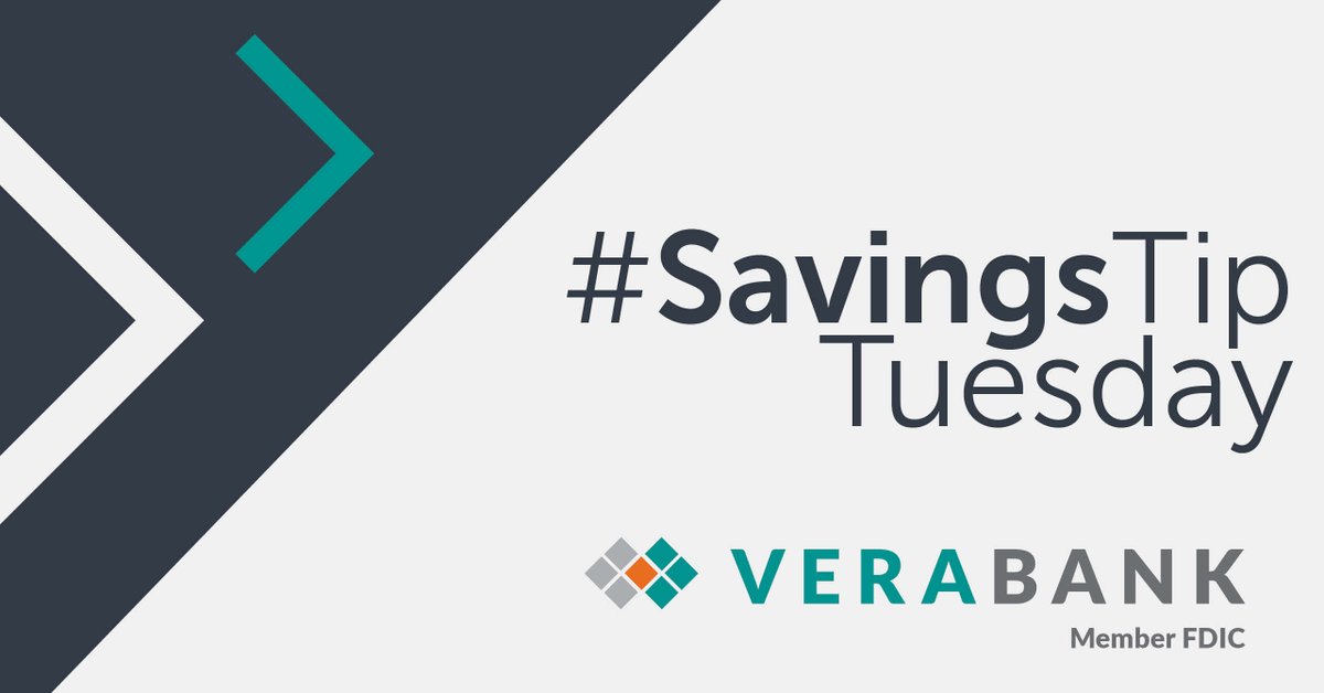 VeraBankNA's tweet photo. 🔐Challenge unlocked: Redirect one small expense each month into savings. Little changes make big progress - save and see. #SavingsTipTuesday #VeraBank https://t.co/EgPUSDWPLh