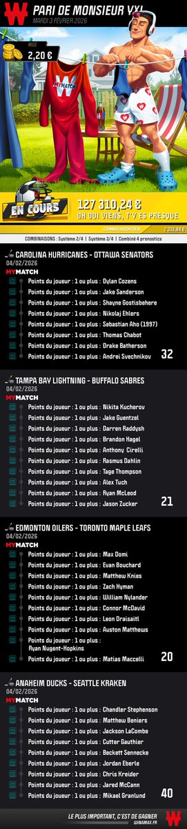 DL7PRONOS's tweet photo. ⚠️ Fun Système Points NHL https://t.co/RTXPt9W1kY