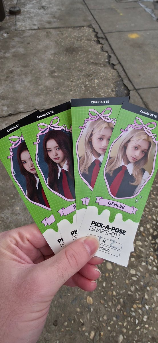 Checked in and Snapshot tickets achieved 👍🏻

#UNIS #유니스
#UNISinUSA #EverlastTour
#GEHLEE #젤리당카
#ELISIA #엘리시아