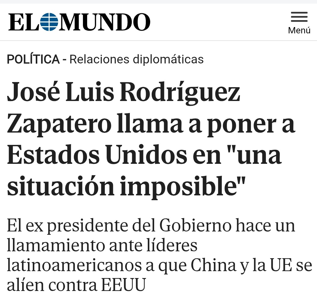 <a href="/TheObjective_es/">THE OBJECTIVE</a> Ahora se baja los pantalones con Trump, pero este era Zapatero en 2020, jaja