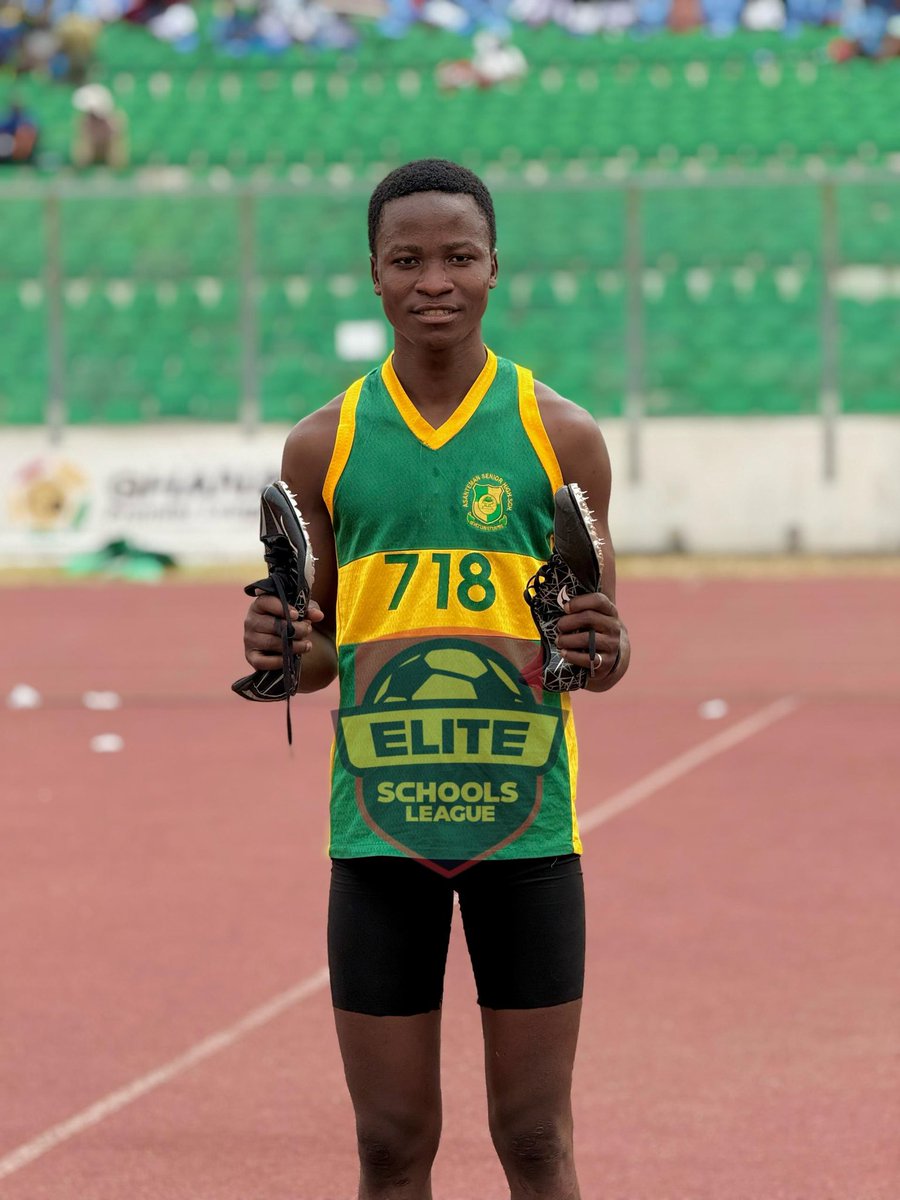 Day 2-2025/26 Ashanti Region Schools Athletics | Zone 1 | Qualifiers  

High Jump || Boys:

🥈Daniel Ayama of Asanteman Senior High School’s 1.90m earned him the silver medal in High Jump. 

-Form 3/ Visual Arts

#SchoolStars | #ARsuzo | #Wconsult