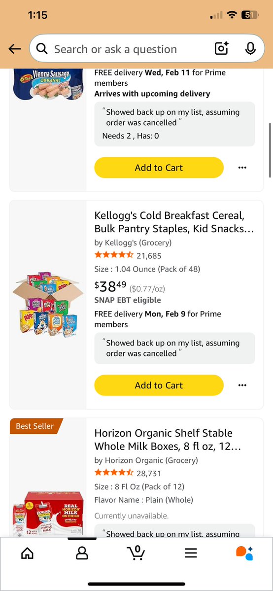 MathModeOn's tweet image. 👇🏼 Transparency post!! 👇🏼 

So 😔 I was so excited we had all of our snacks &amp;amp;&amp;amp; food items purchased for our spring break bags a few weeks ago but none of these items have arrived. 

They’re continually being delayed, with new delivery dates, over &amp;amp; over again. I have spoke with…