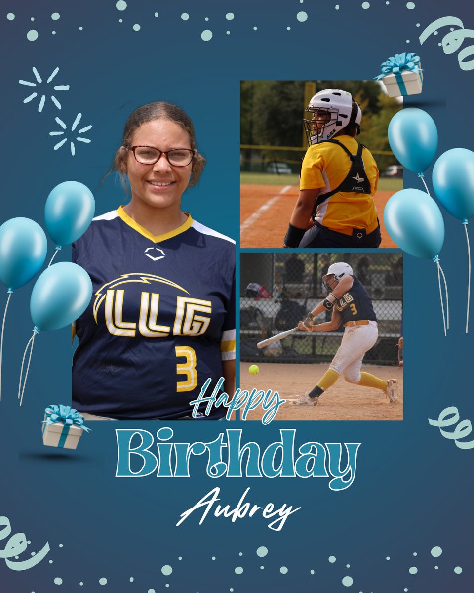 Happy birthday to our #3, Aubrey Curtis! We hope you have an amazing day celebrating 🎈