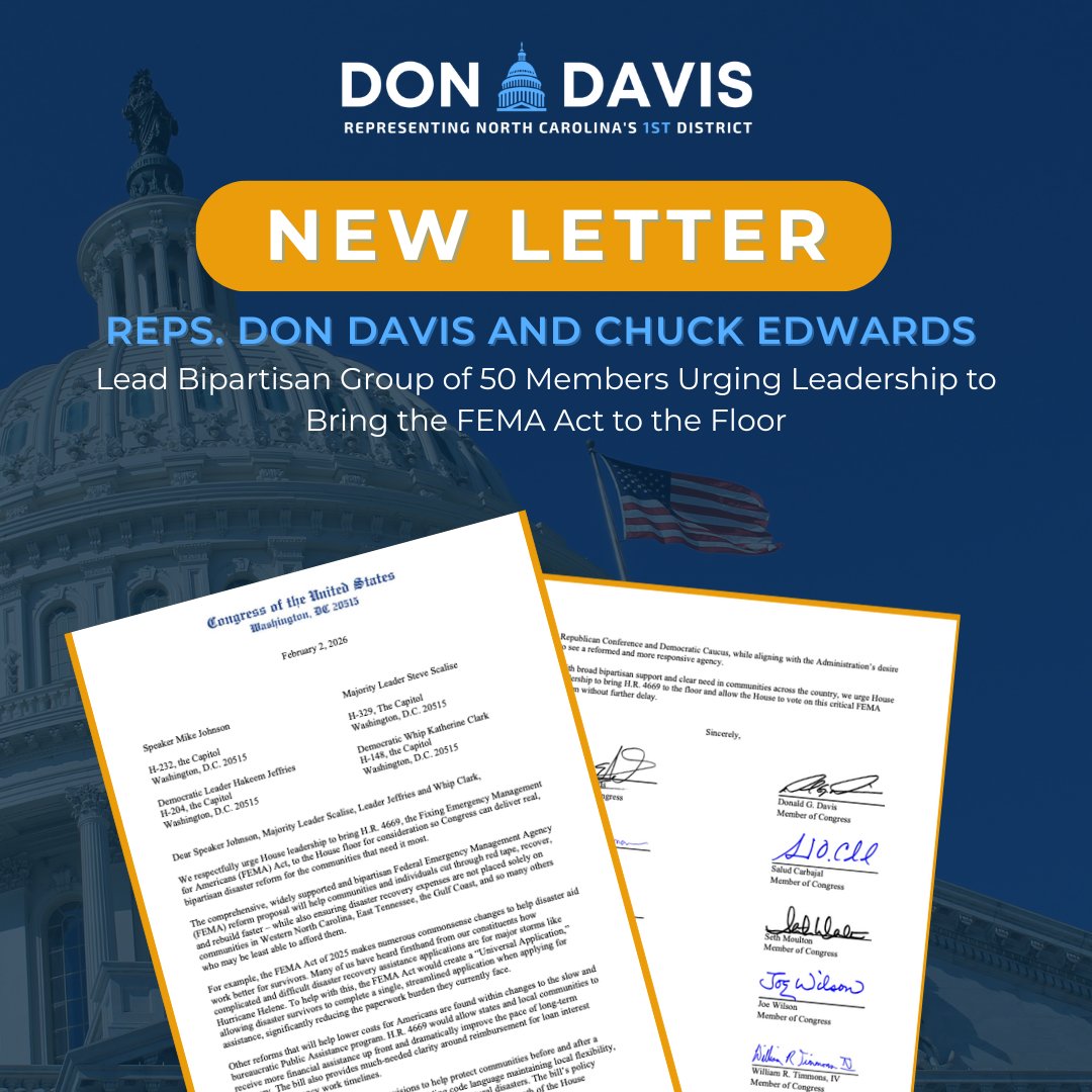 Congressman Don Davis tweet media