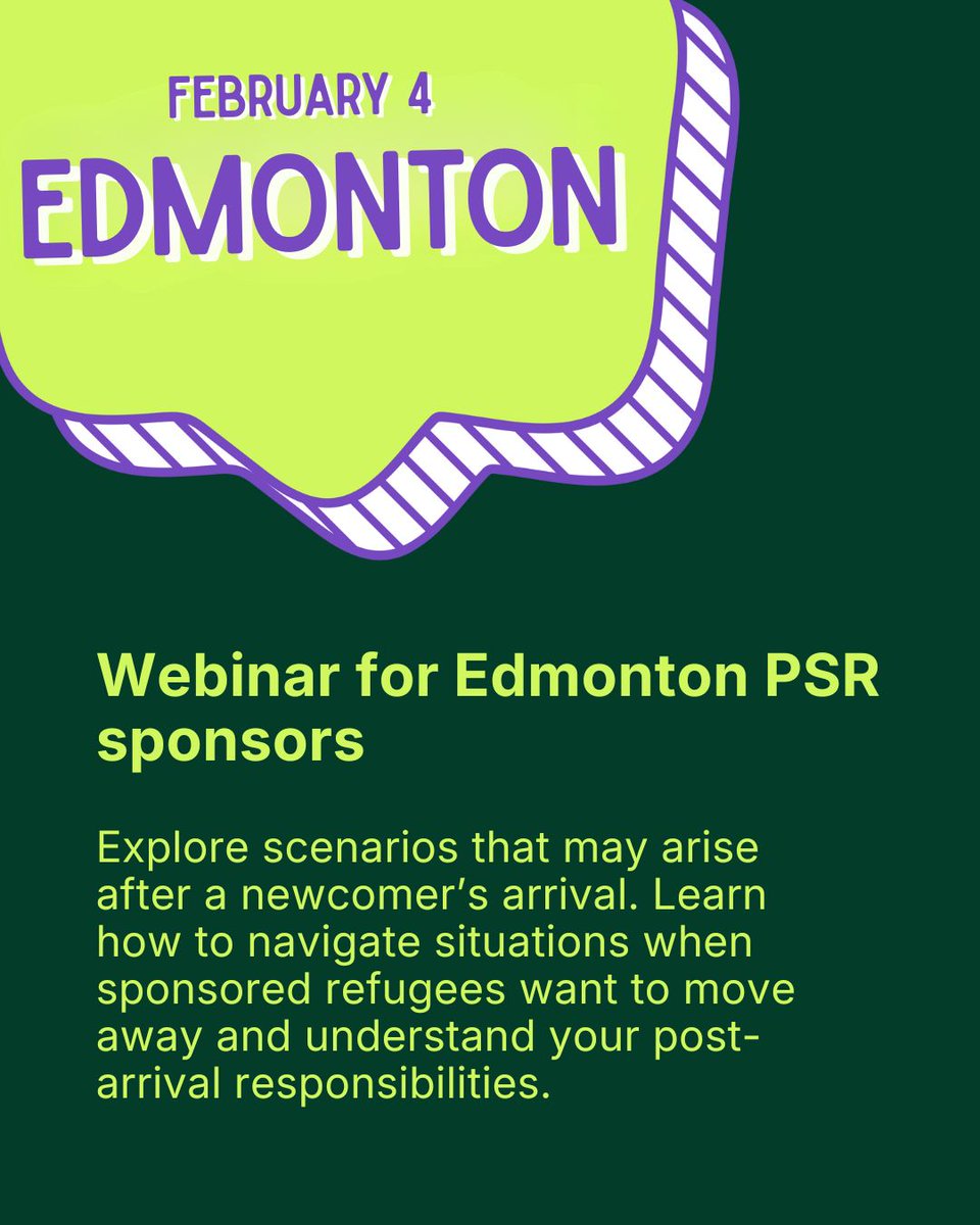 Refugee Sponsorship Training Program tweet media