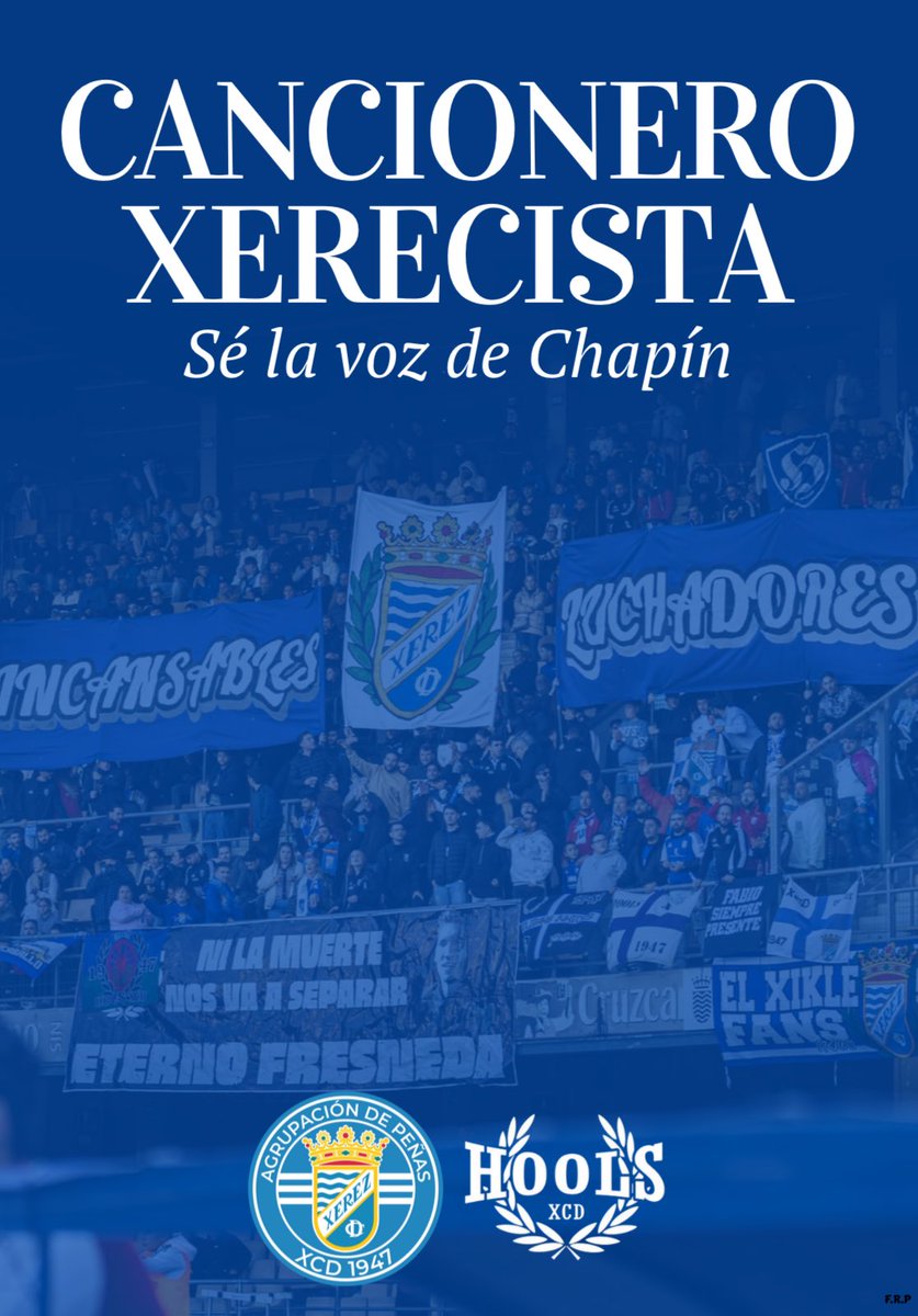 ¡Atención afición, ya lo tenemos aquí!

¡¡EL CANCIONERO XERECISTA!! 📢📢

💪🏼🏟️ Más de 50 canciones para que ruja Chapín y todos los estadios que visitemos.

Accede a él aquí:
papermark.com/view/cmkz9p9de…

#ConLosColoresDelXerezTodosUnidos <a href="/XerezCD_OFICIAL/">Xerez Club Deportivo</a> <a href="/hoolsxcd/">HOOLS XCD</a>