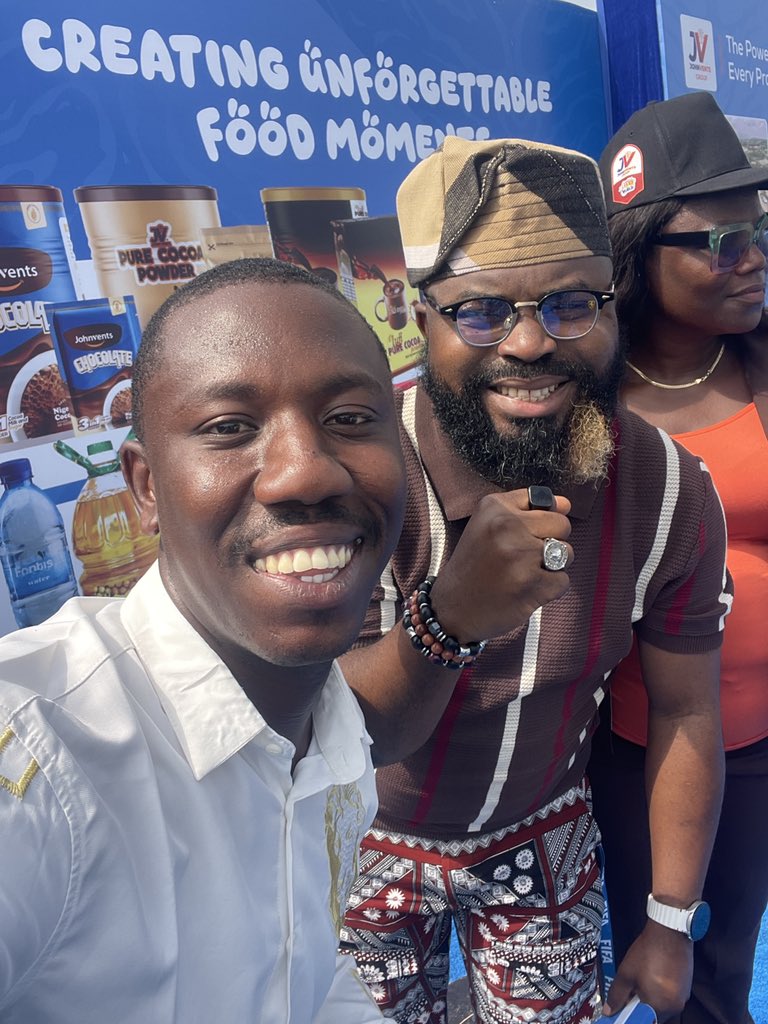 Good to catch up with my big Egbon— <a href="/PoojaMedia/">POOJA!!!</a> at #OndoAt50