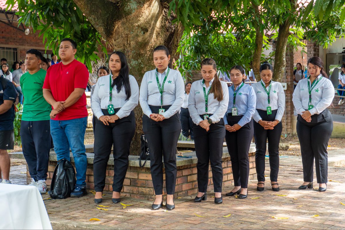 Hoy con la participación de la comunidad educativa, realizamos en el <a href="/SENACasanare/">SENA Casanare</a> eucaristía en honor a San Juan Bosco, patrono del SENA. Su legado sigue inspirando nuestra misión en los ambientes de formación, reafirmando el compromiso con un futuro con sentido y propósito💚🙏