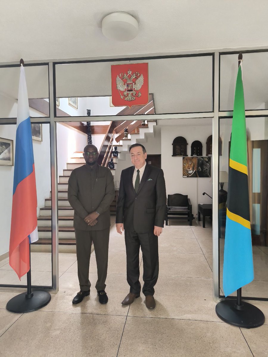 Russia in Tanzania tweet media