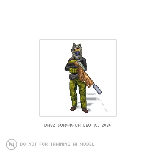 #dayz survivor #pixelart #aseprite #ドット絵