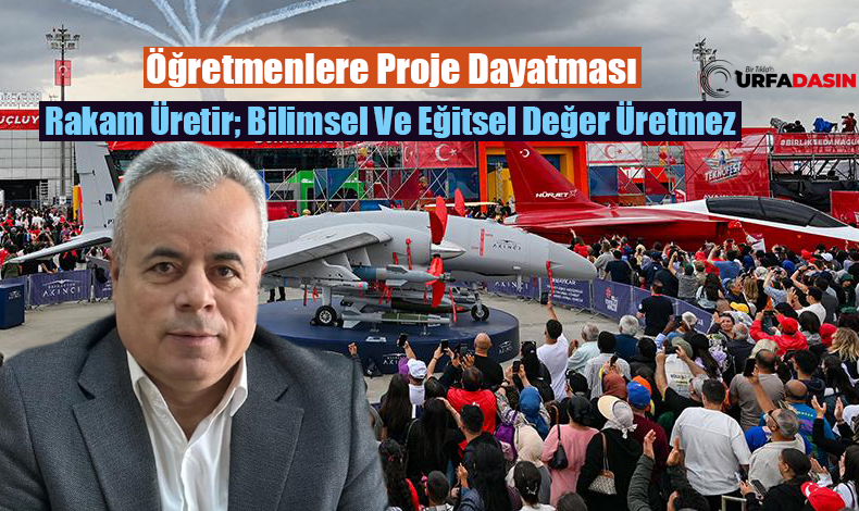 Vehbi Uzundağ’dan TEKNOFEST İçin Öğretmenlere 'Proje Yapmak Zorundasınız' Dayatmasına Tepki urfadasin.com/vehbi-uzundagd…
