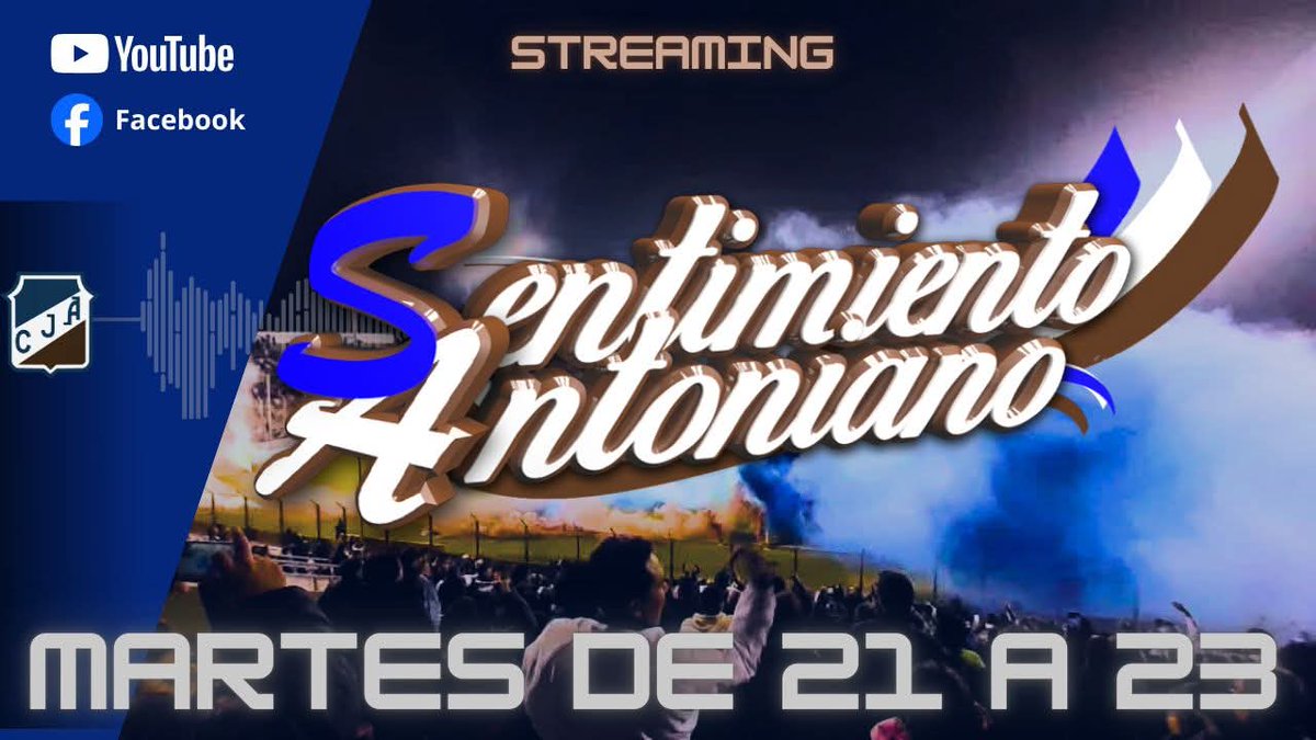 Hoy desde las 21 no te pierdas todo el analisis del fin de semana en #SentimientoStreaming 🎙️🎧

MIRANOS en nuestro canal de Youtube y Facebook Live. 

<a href="/ArrobaMayorga/">Mayorga 🎙️</a> 
<a href="/SantoCJASalta/">Salta Es Del Santo 😇</a> 
@infocjaoficial