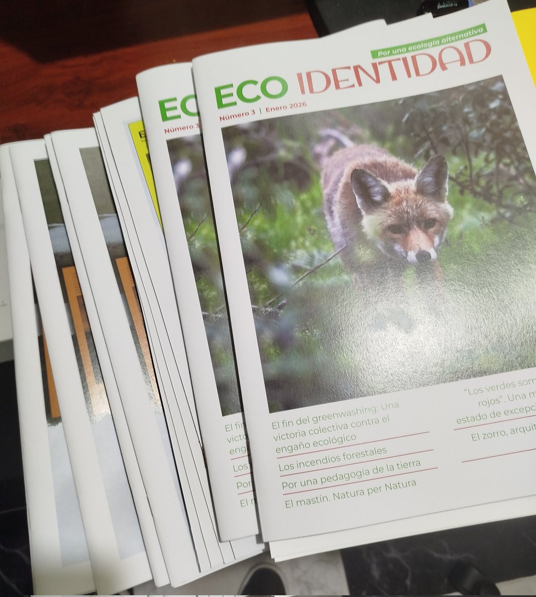 Revista Eco Identidad n° 3, Ejemplares disponibles.

Si estás interesado, no demores tu pedido, es edición limitada.