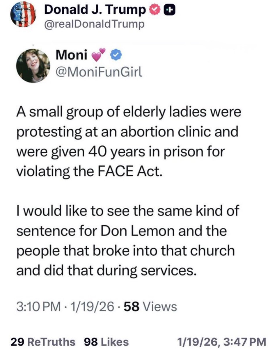 Raise your ✋ and repost this if you think Don Lemon belongs in JAIL.