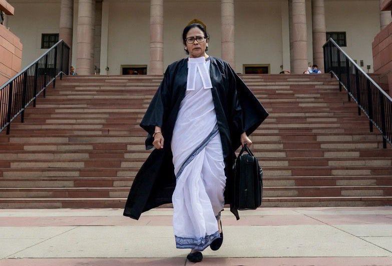 Etai baki chilo.
Bass yehi dekhna baki tha .
Why should we Bengalis be the only one to tolerate. Let the Supreme Court have a taste of it today 😆😆😂