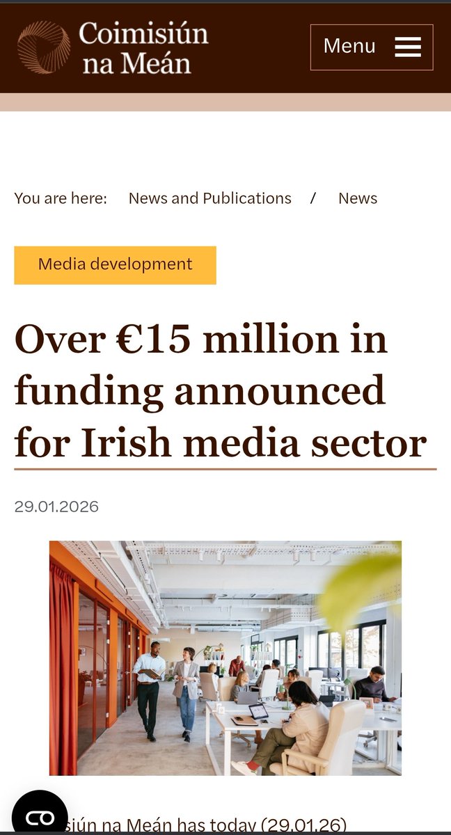 PeterPaulGuy's tweet image. 🇮🇪 🇺🇸 🇪🇺

The Irish government's Ministry of Truth, @CNaM_ie, has been identified by the US Administration as one of the most powerful media regulators in the world due to its role in censoring US-based Big Tech operating in Ireland.

This week, the same regulator handed Irish…