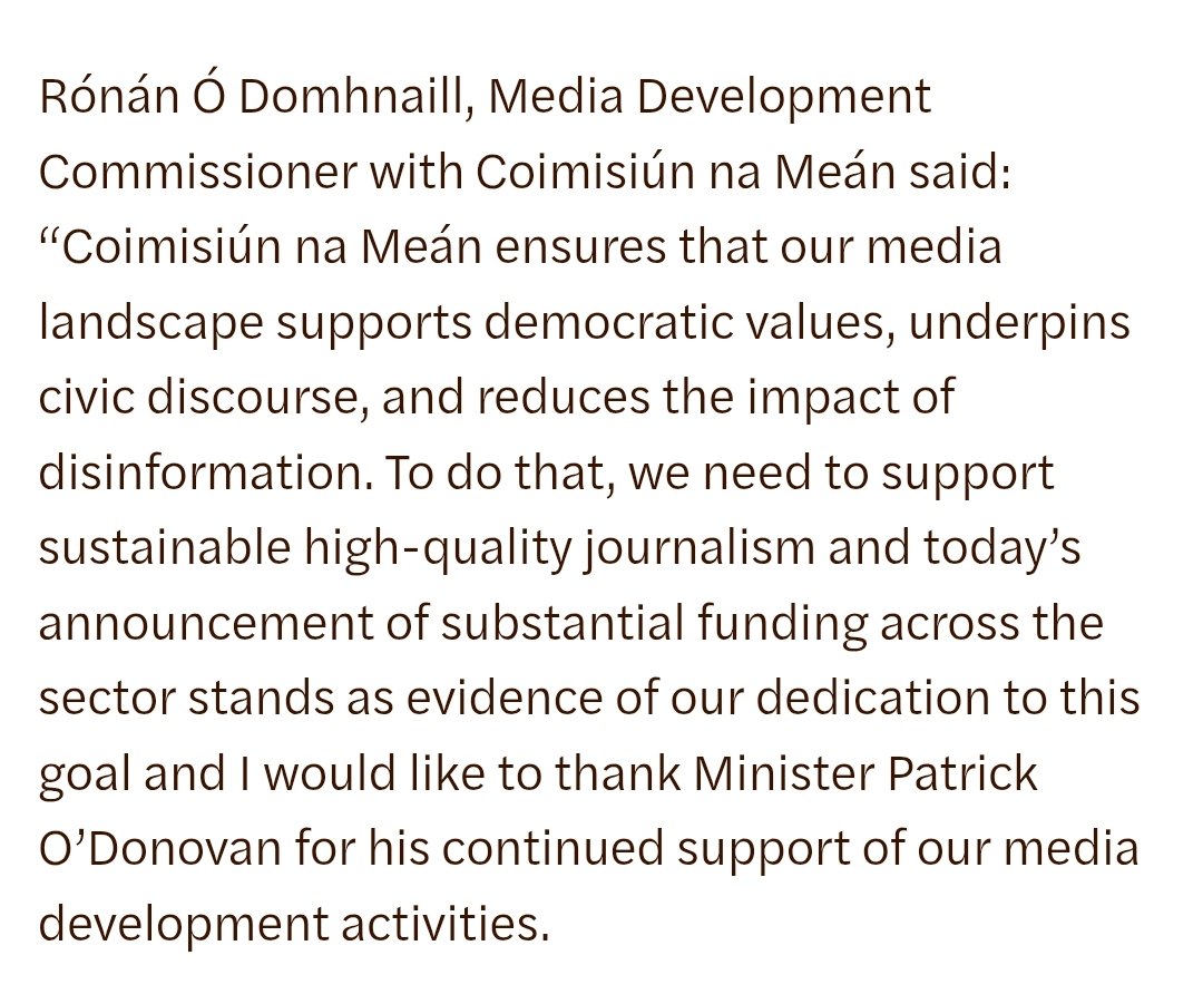 PeterPaulGuy's tweet image. 🇮🇪 🇺🇸 🇪🇺

The Irish government's Ministry of Truth, @CNaM_ie, has been identified by the US Administration as one of the most powerful media regulators in the world due to its role in censoring US-based Big Tech operating in Ireland.

This week, the same regulator handed Irish…