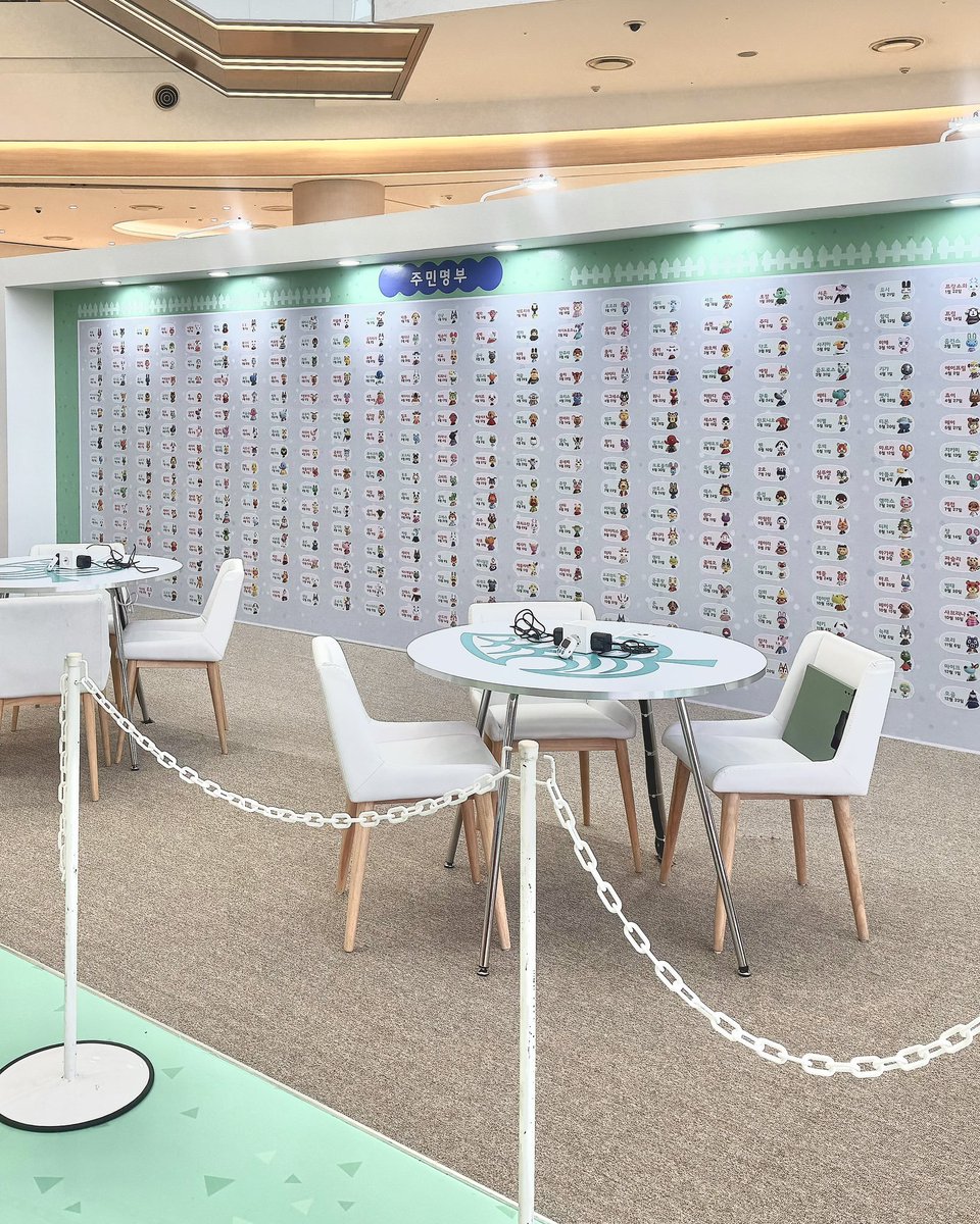 🏝 Ce week-end, un événement dédié à #AnimalCrossingNewHorizons se tenait en Corée du Sud !
(<a href="/Nintendo_Korea/">한국닌텐도주식회사</a>)