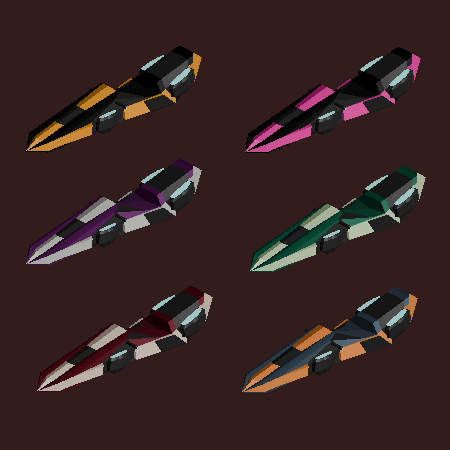 AfterglowRpg's tweet photo. A few more vehicle colour variants. In order to appease my rendering system your legs will have to be tucked into the back. I'm a fan of the blue/orange myself. 

#indiegamedev #gamedev #indiegame #pixelart #gaming https://t.co/2gJoUDFF49