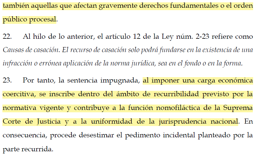 genarosilvestre's tweet photo. En sentencia del 29 de agosto de 2025, la Tercera Sala de la SCJ abre la posibilidad de recurrir en casación sentencias que se limitan a fijar un astreinte para la ejecución de una sentencia con autoridad de cosa juzgada. https://t.co/vjN5r5wwsP