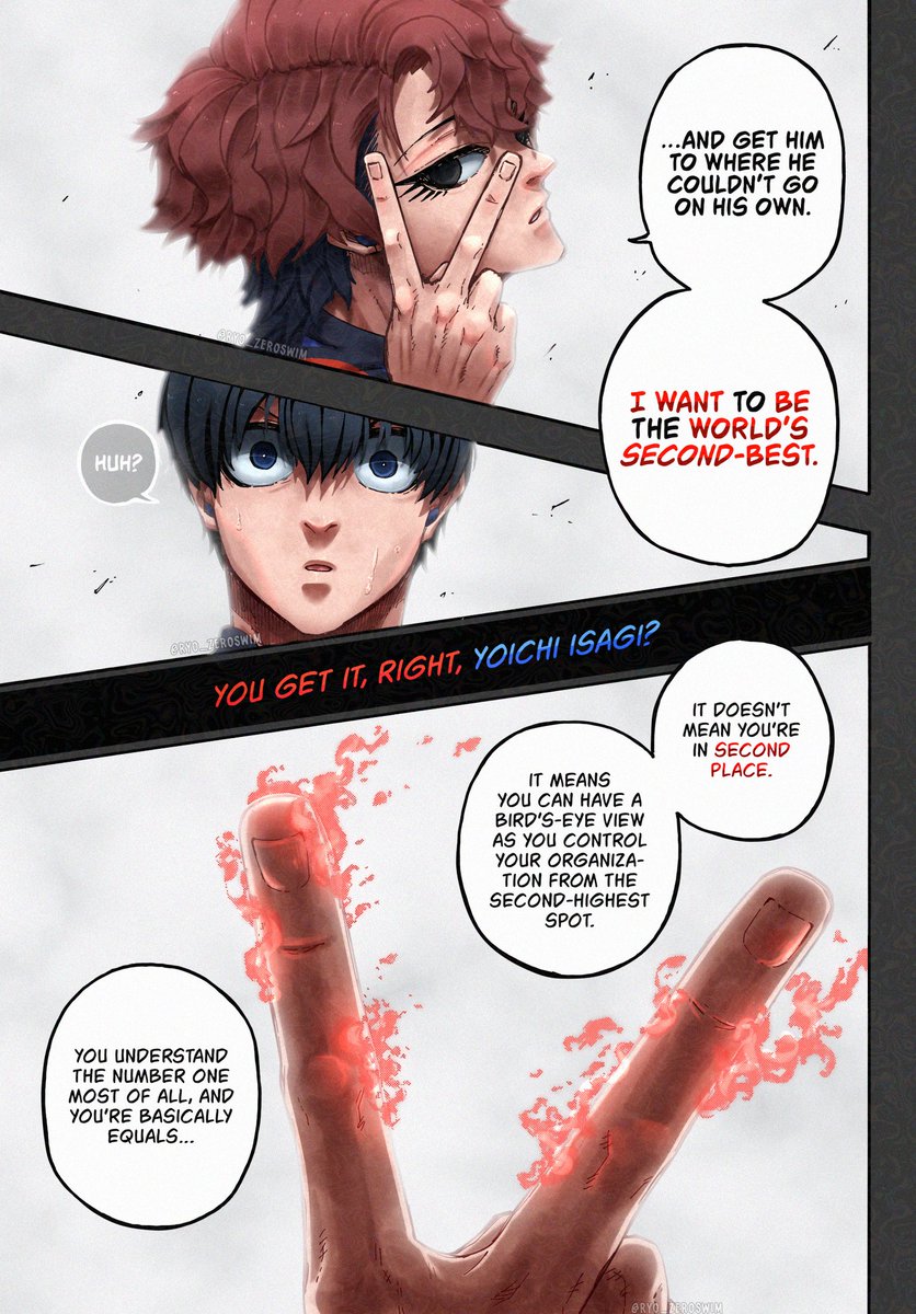 Ryo_ZeroSwim's tweet photo. Second

blue lock chapter 333 coloring | no robar - don't steal   #bluelock #bllk #mangacoloring #isagiyoichi #hugo https://t.co/jk1xGU3xoZ
