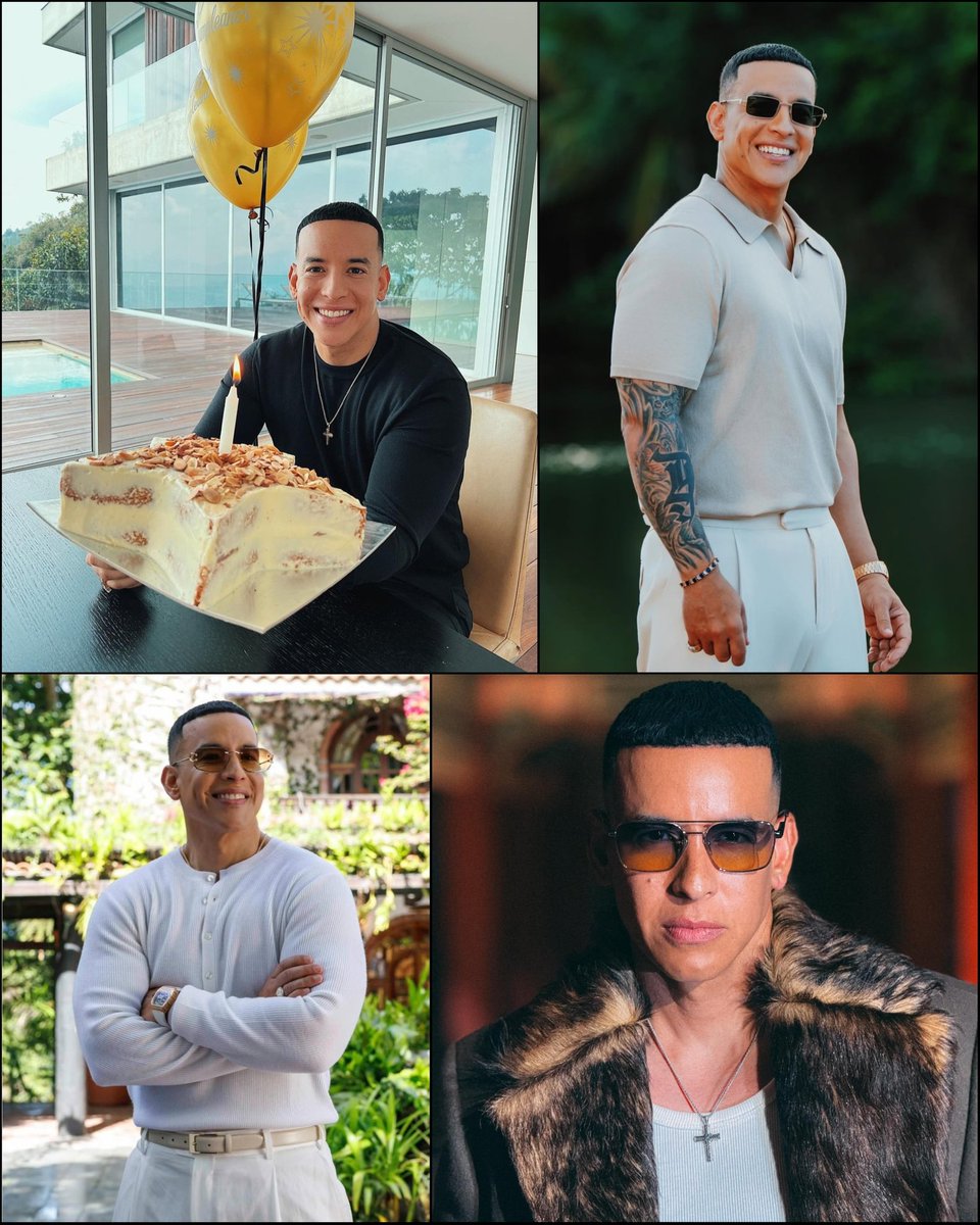 FridaDY5's tweet photo. Happy Birthday Raymond @daddy_yankee 🎉🎂❤️ Wishing you a beautiful day filled with peace, joy, happiness and blessings. Thank you for everything you do. Wishing you the best and many congratulations ❤️ Happy 50th, you are amazing. May God bless you 🙏🏻❤️ https://t.co/RPTtEqtCbj