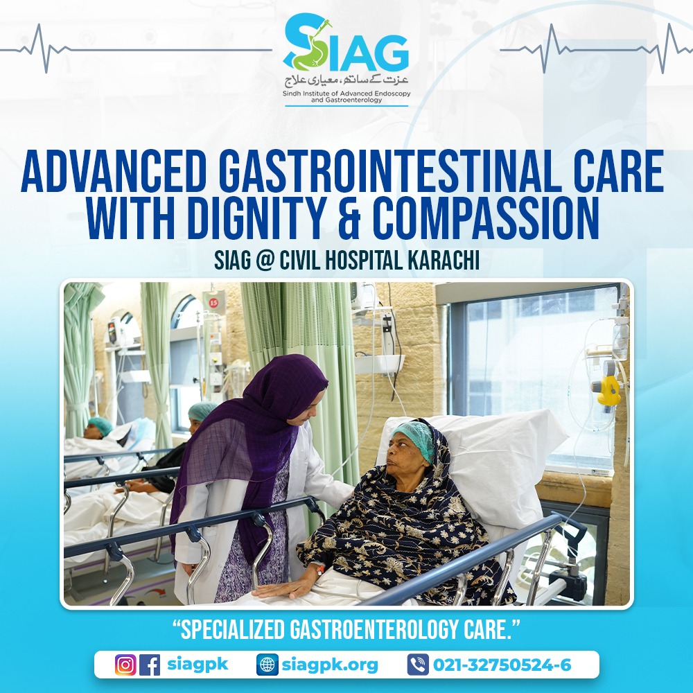 Sindh Institute of Advance Endoscopy & GI (SIAG) tweet media