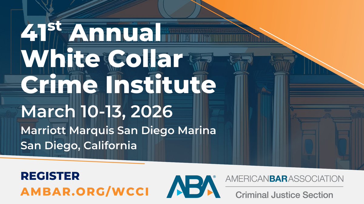 ABA Criminal Justice tweet media