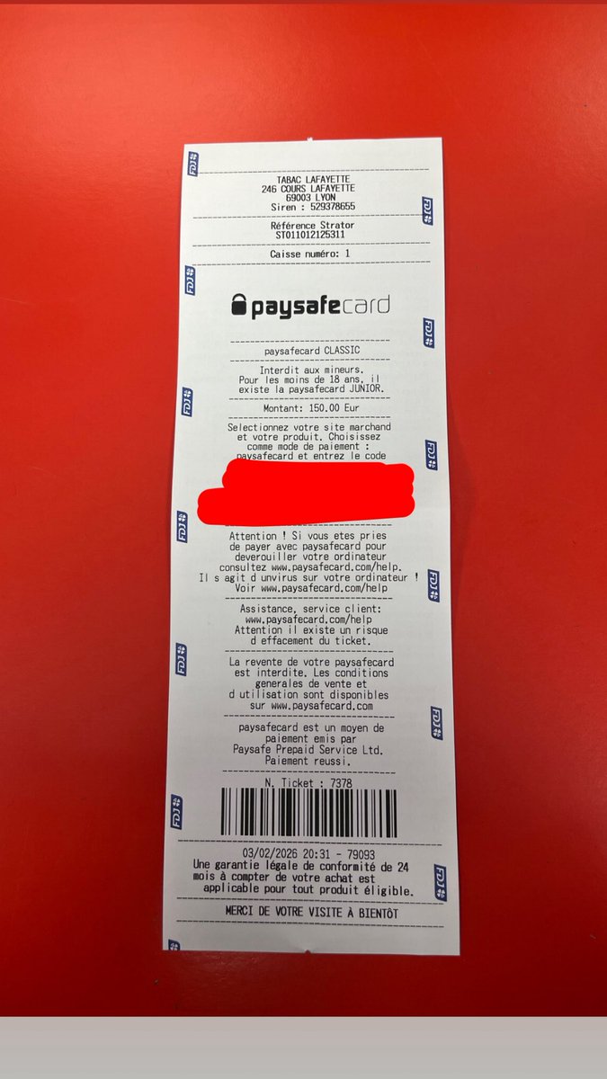 ValiPronos's tweet image. Je viens de reprendre le compte alors pour fêter ça dignement j’offre une paysafecard de 150€ à l’un d’entre vous 🎁 

Pour participer :

- Like le post ❤️
- Commente 
- RT ♻️

TAS dans la soirée, bonne chance à tous 🍀