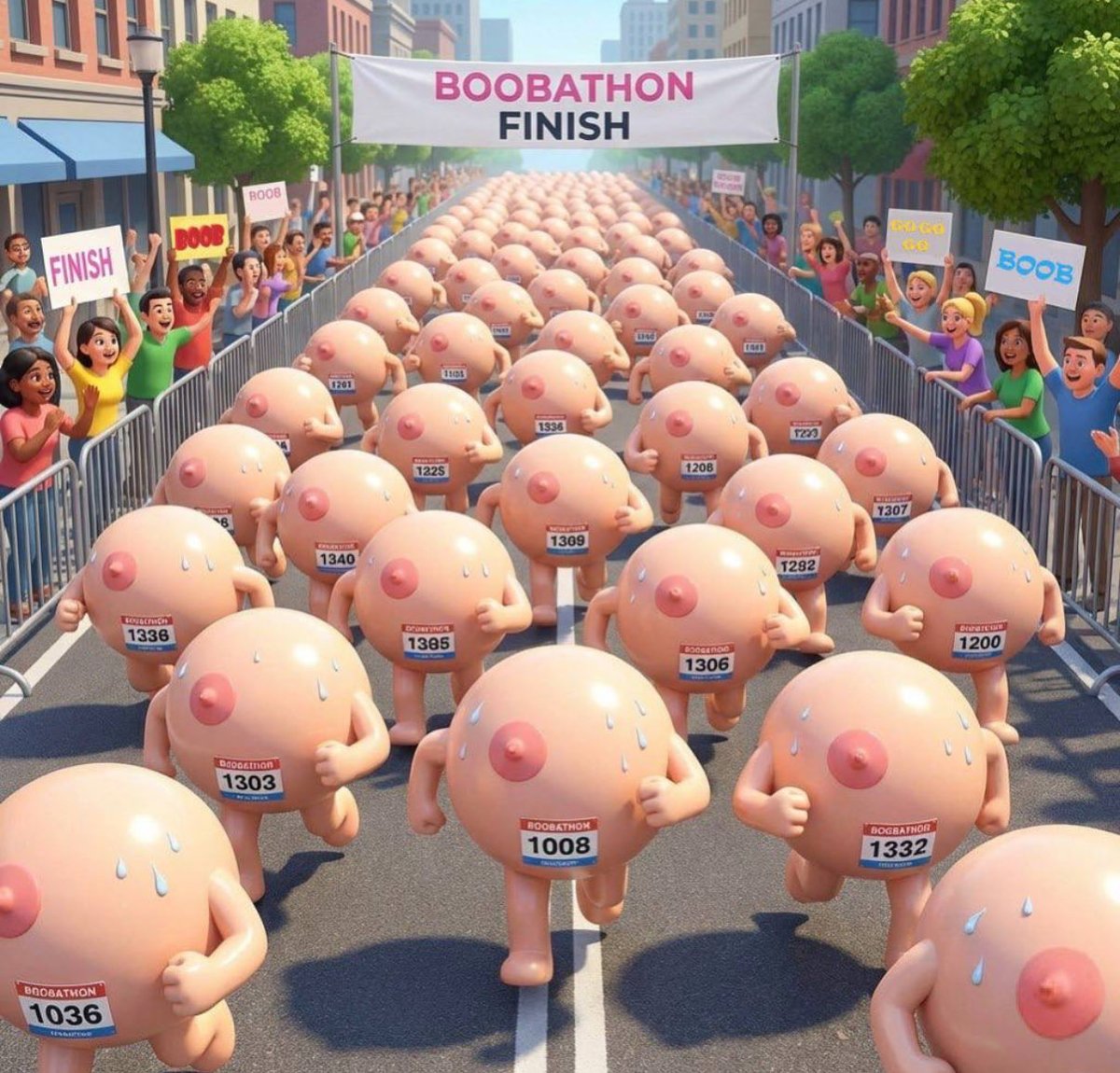 $BOOB will do marathon run
