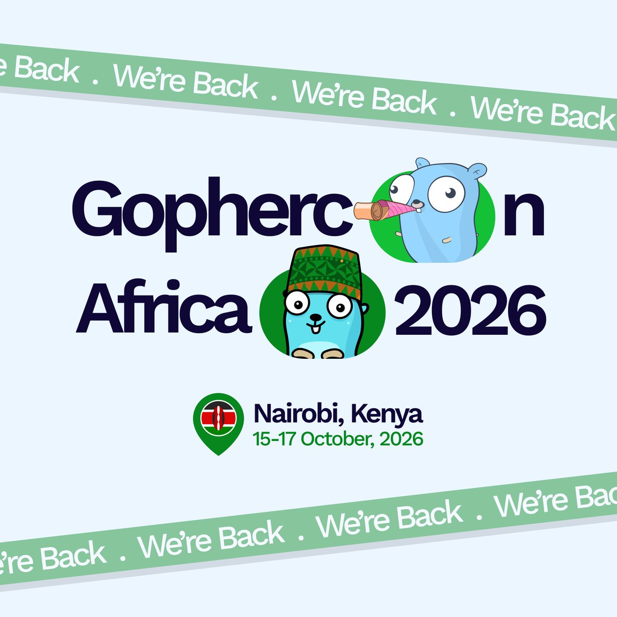 Gophercon Africa tweet media